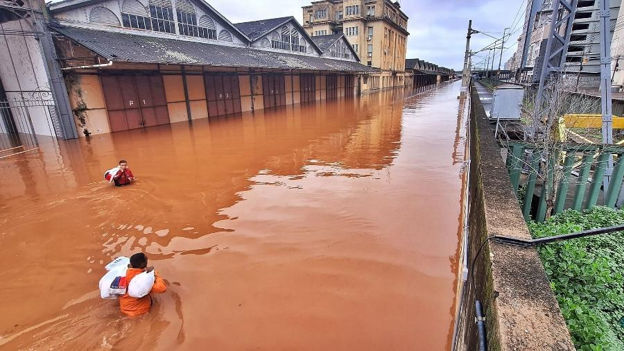 Guaíba: cheia histórica ultrapassa 4,77 metros